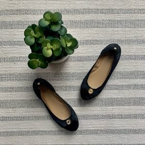 Michael Kors Black Dixie Flats